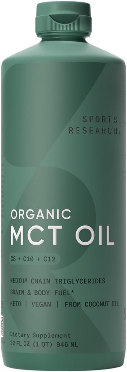 Sports Research Organic MCT Oil